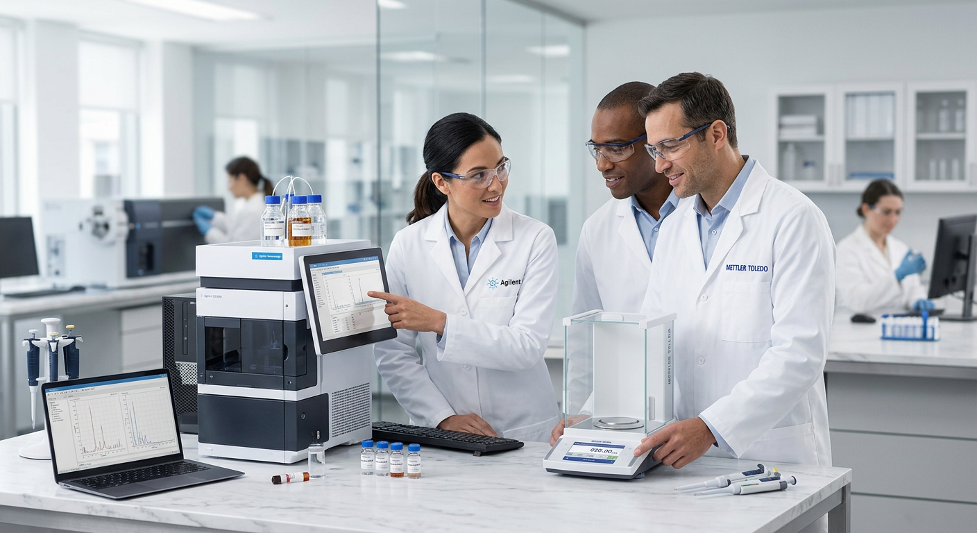 Agilent und Mettler Toledo kooperieren zur Fehlerreduzierung in Labor-Workflows