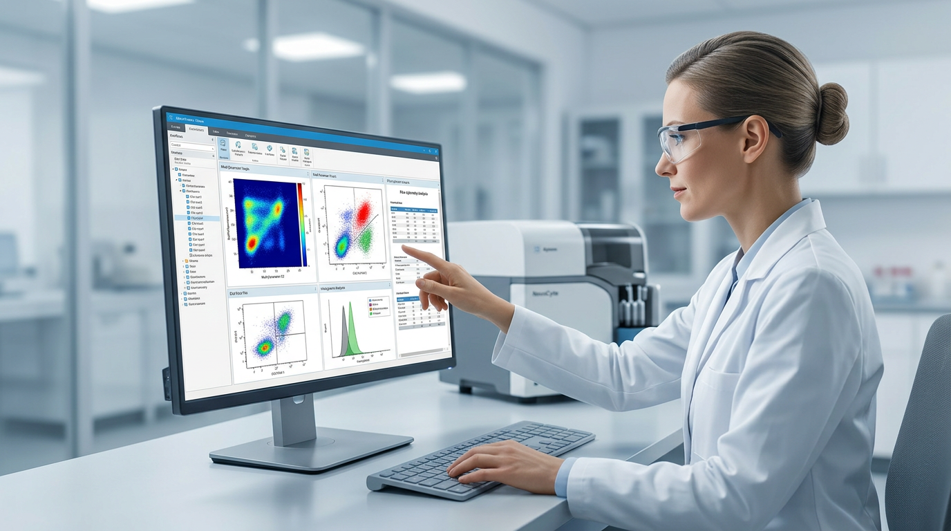 Agilent NovoExpress Software optimiert Durchflusszytometrie-Analyse