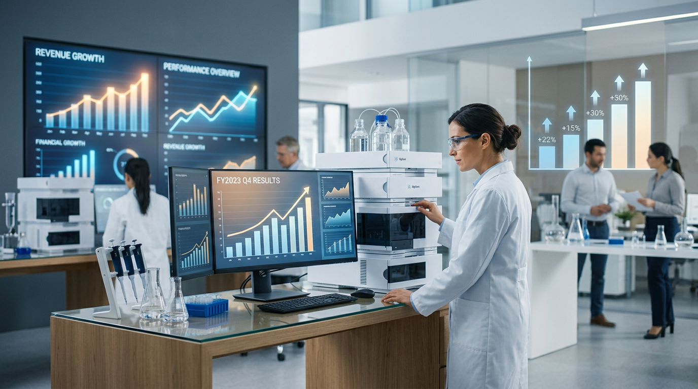 Agilent Technologies meldet Ergebnis für das 4. Quartal des GJ 2023
