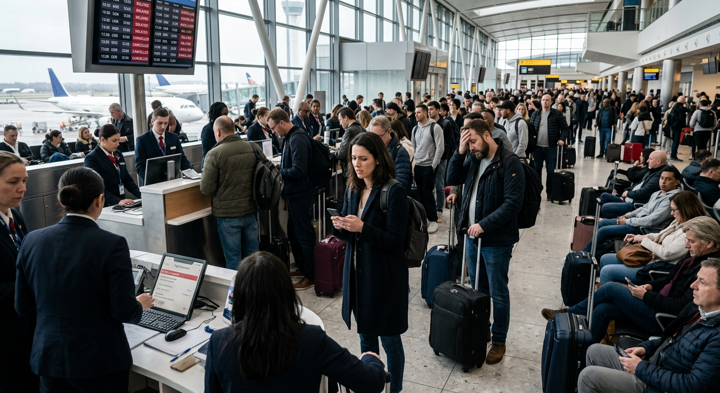 Les suppressions d'emplois dans les compagnies aériennes affectent les passagers