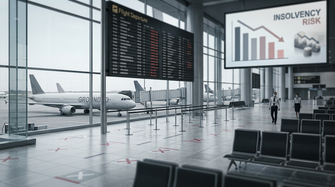 De nombreux aéroports en faillite à cause de la pandémie de Corona