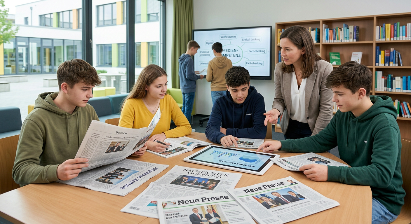 Une étude Allensbach examine la littératie médiatique dans les écoles allemandes