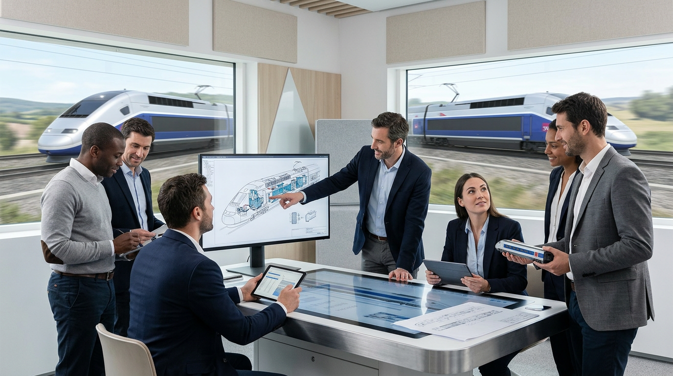 Alstom et les équipes SNCF TGV reçoivent le prix Elmer A. Sperry