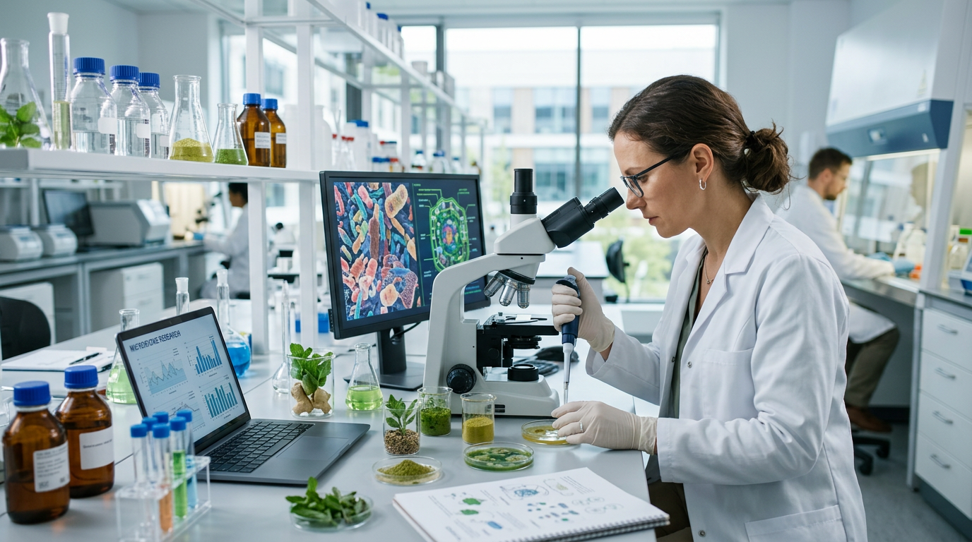 Amway berichtet über Pflanzenforschung und Mikrobiomstudien