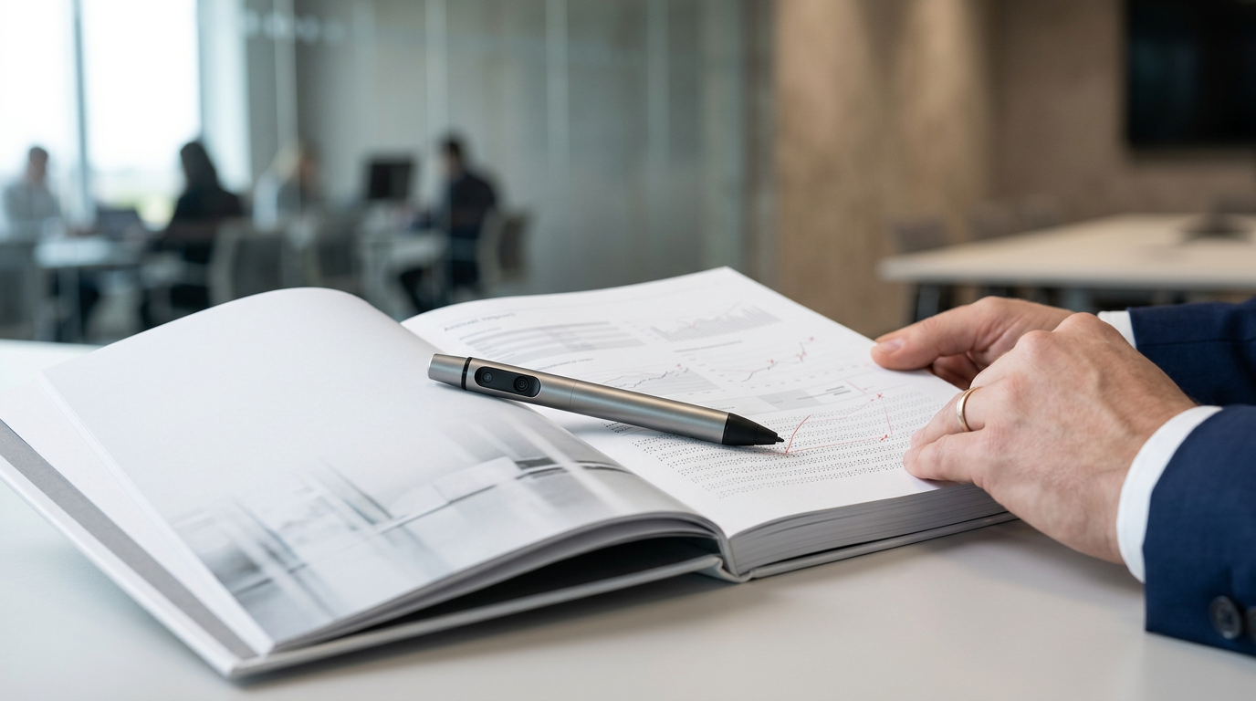 Anoto Group publie son rapport annuel 2025 avec des corrections