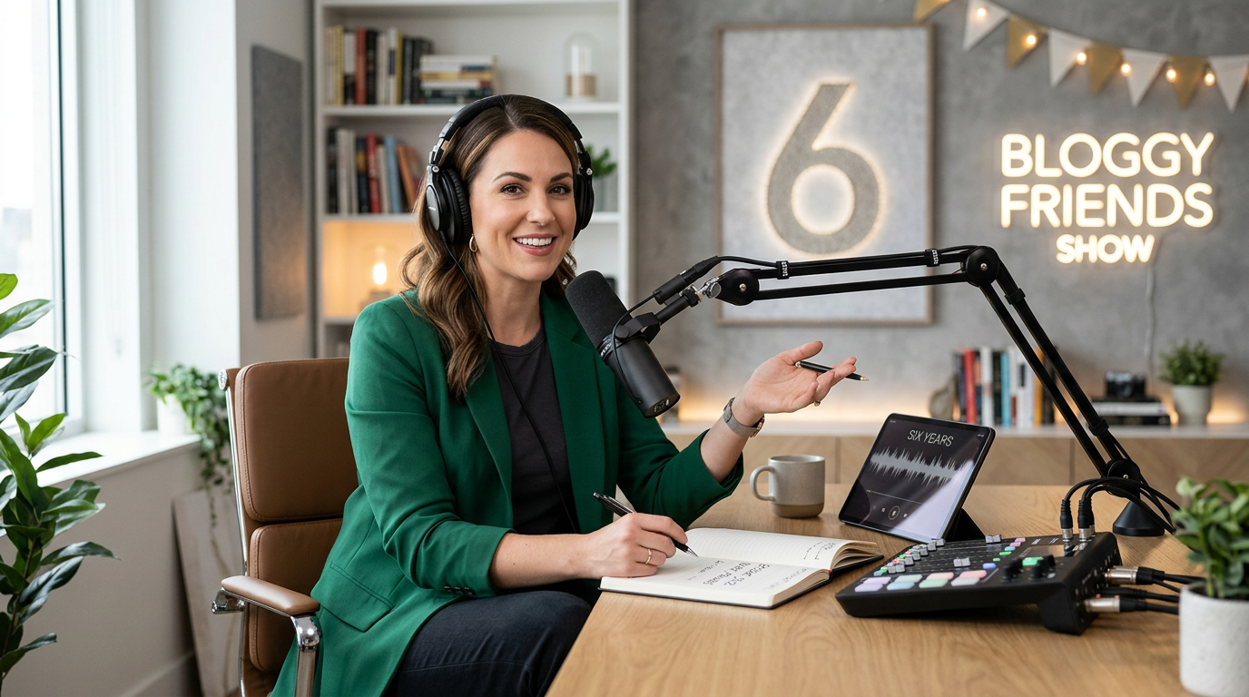 Ashley Grant Marks Six Years of 'Bloggy Friends Show' Podcast