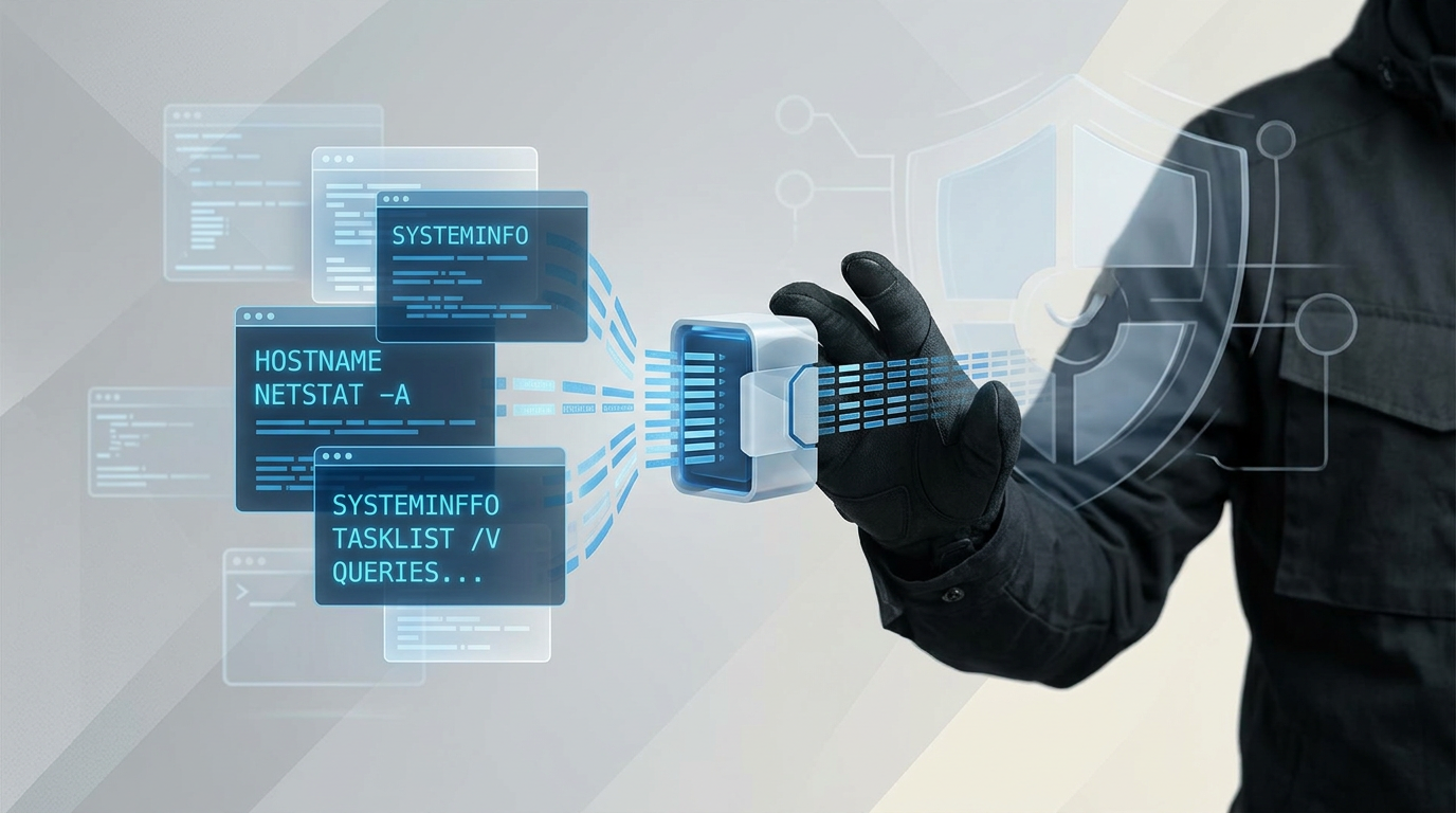 Attackers Collect System Information Using Built-in Tools