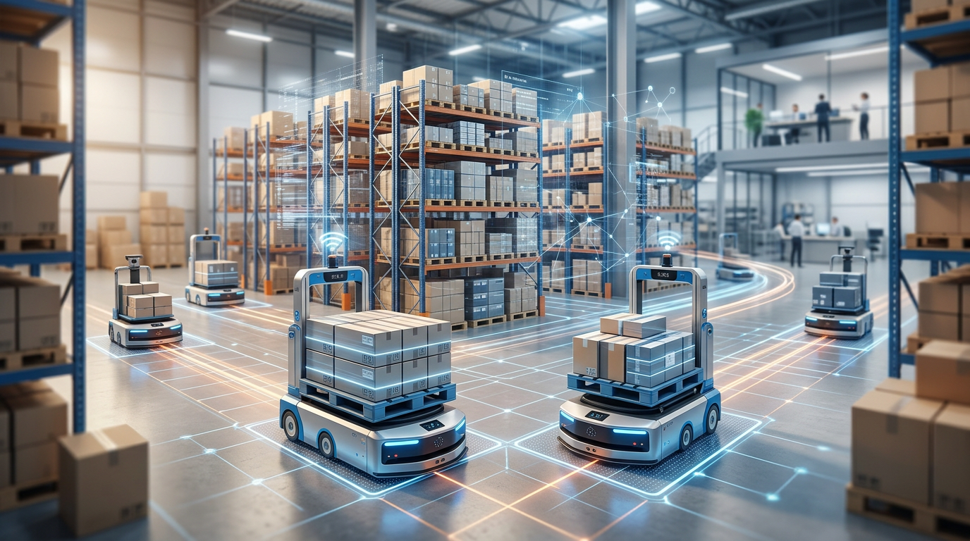 Autonomous Mobile Robots Transform Warehouse Operations