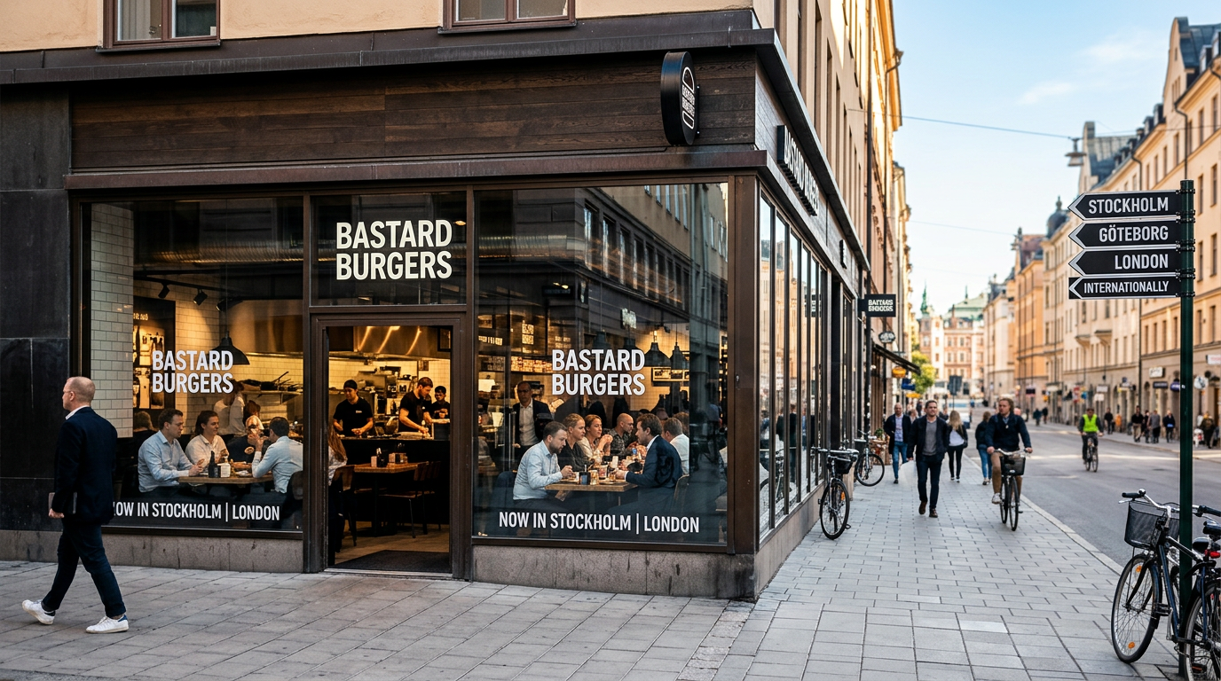 Bastard Burgers expandiert weiter in Schweden und international