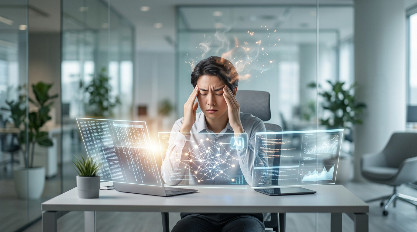 BCG-studie: Överdriven AI-användning kan orsaka mental utmattning