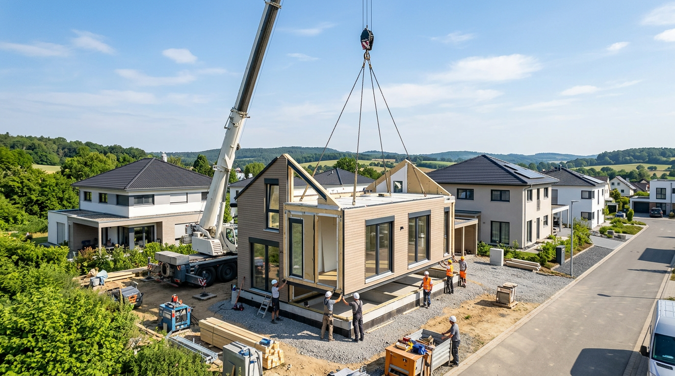 Bien-Zenker GmbH Delivers Prefabricated Houses in Germany