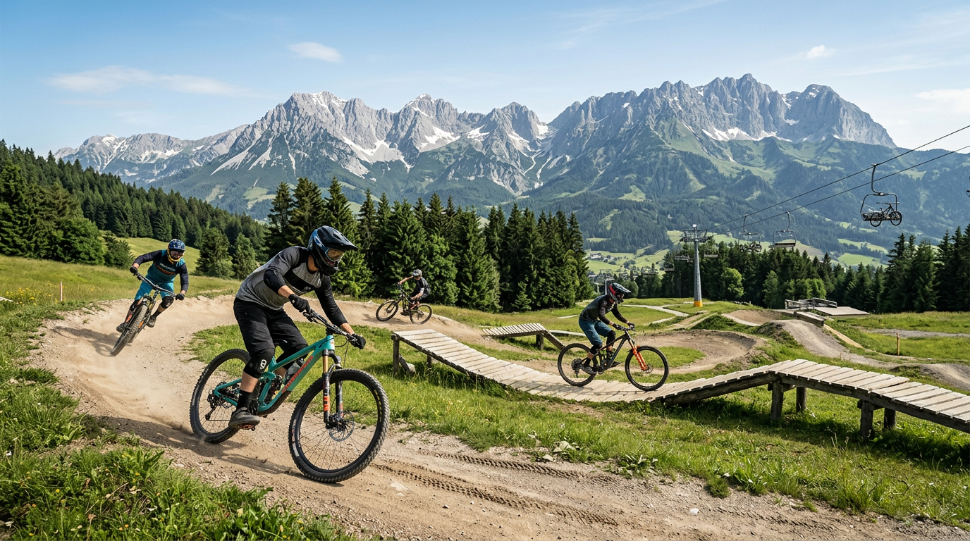 Le Bikepark Leogang ouvre sa saison estivale avec de nouvelles pistes