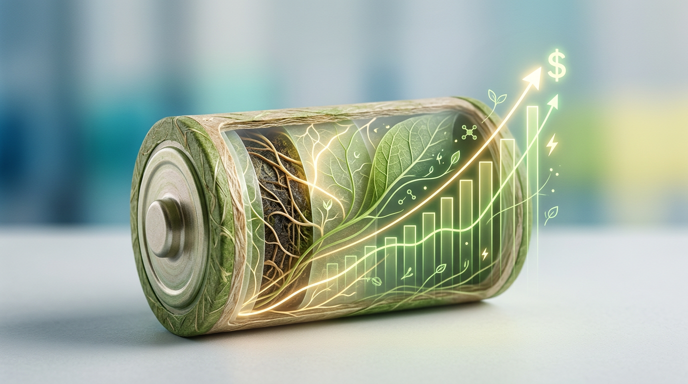 Markt für biologisch abbaubare Batterien wächst voraussichtlich auf 406,7 Millionen Dollar