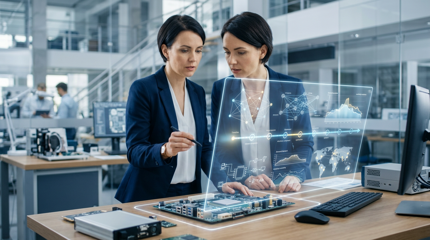 btv technologies präsentiert Modell gegen Komponentenmangel