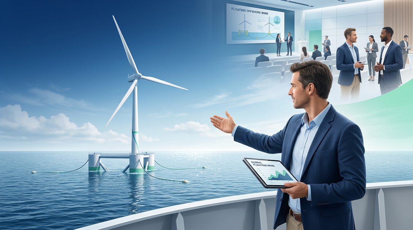 Bureau Veritas présent à la conférence FOWT sur l'éolien flottant