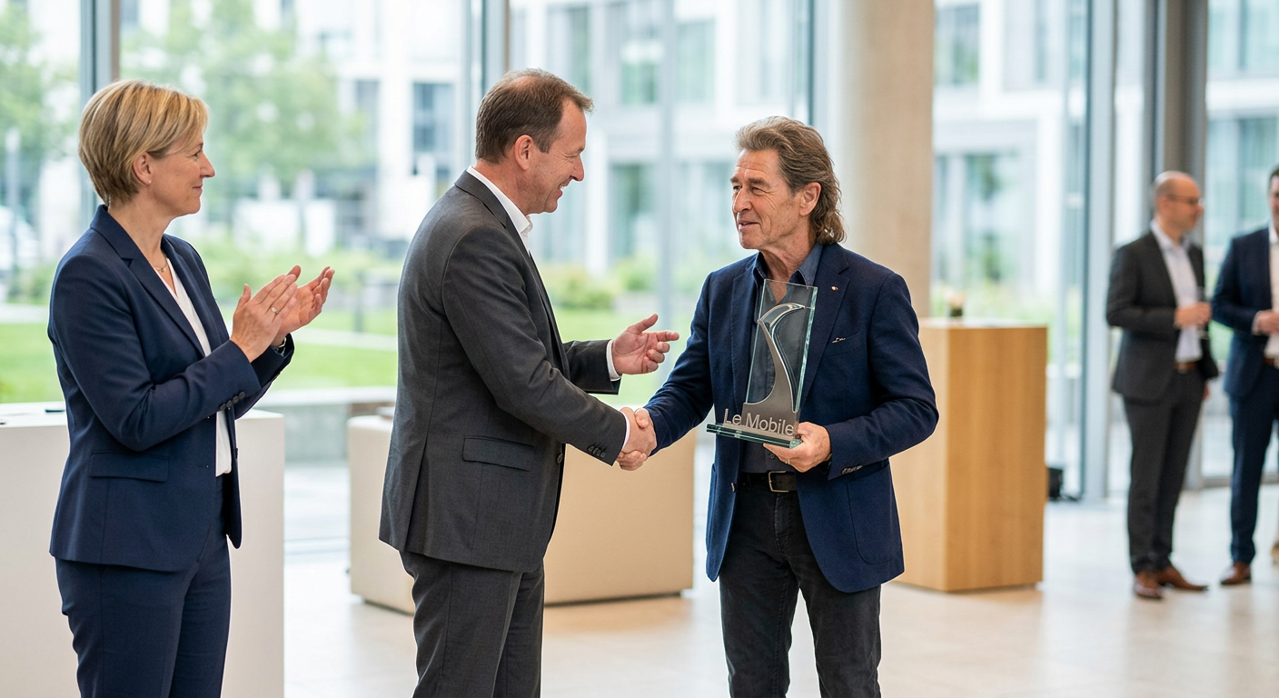 BVR und VR-Bank Neuwied-Linz stiften "Le Mobile" Award für soziales Engagement