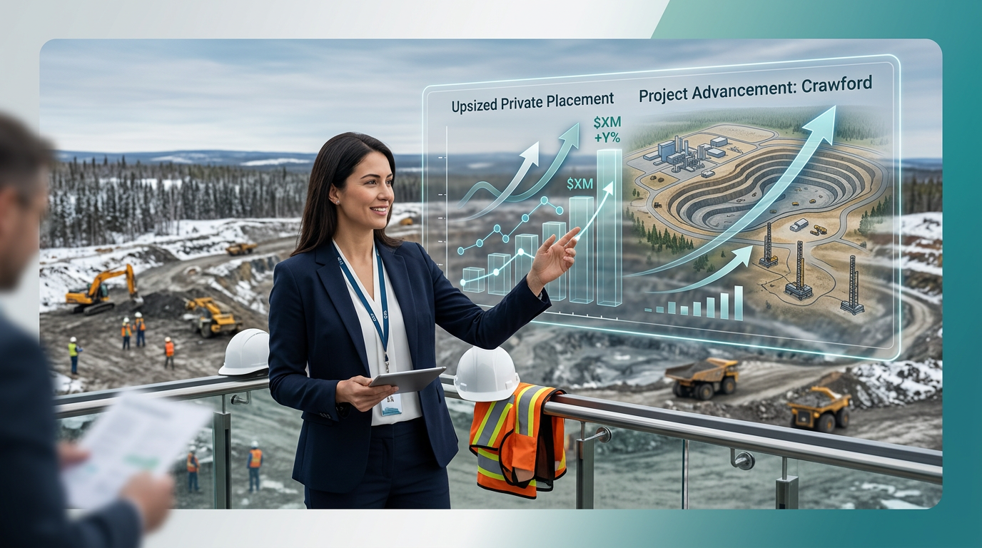 Canada Nickel Completes Upsized Private Placement, Advances Crawford Project