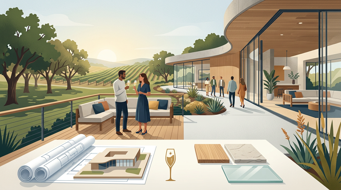Chandon California eröffnet neu gestaltetes Weingut in Yountville