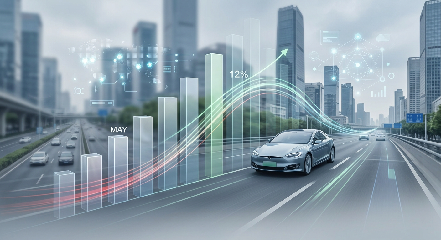 Kiinan uusien autojen myynti nousi toukokuussa – Tesla toimitti yli 85 000 autoa