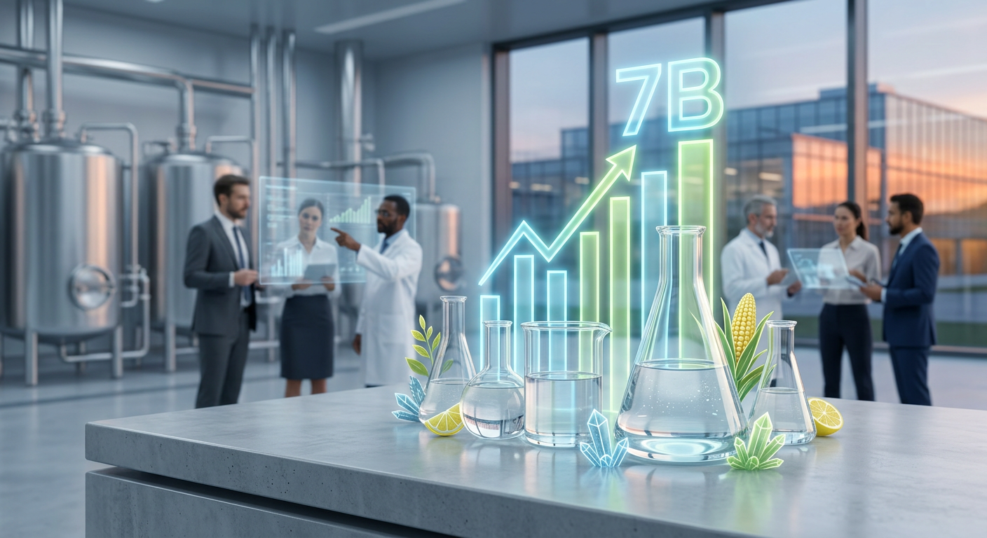 Le marché de l'acide citrique devrait atteindre 7 milliards de dollars d'ici 2032