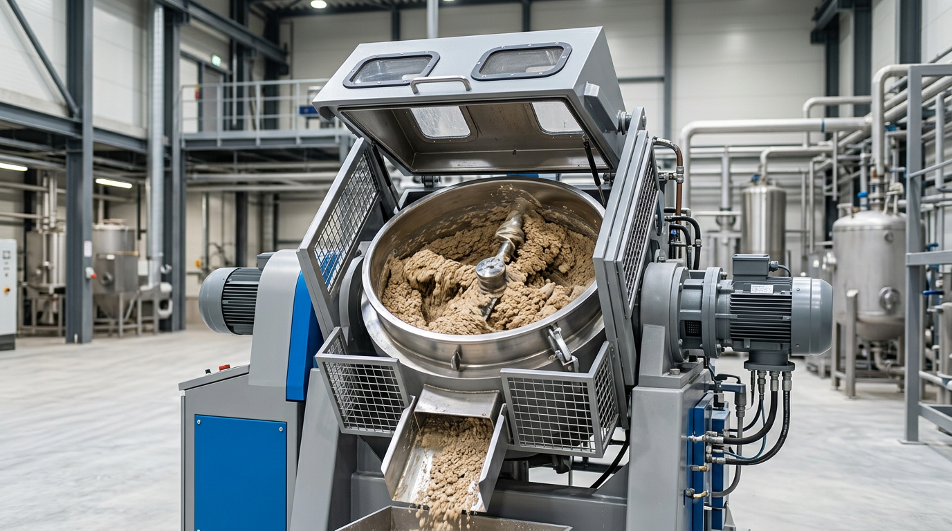Co-Nele Lance un Mélangeur Haute Puissance pour la Granulation Humide du Kaolin