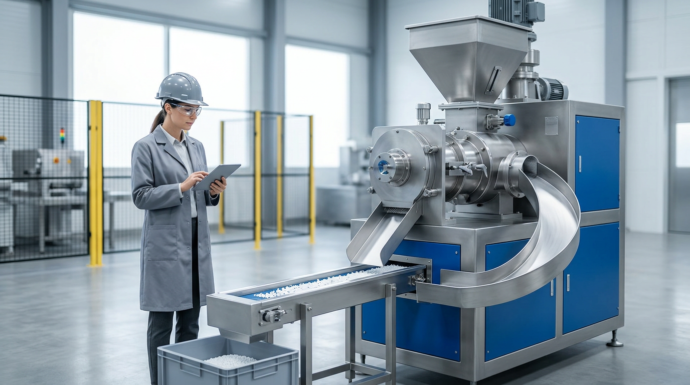 Co-Nele lance un granulateur pour carbonate de lithium avec cycle de 12 minutes