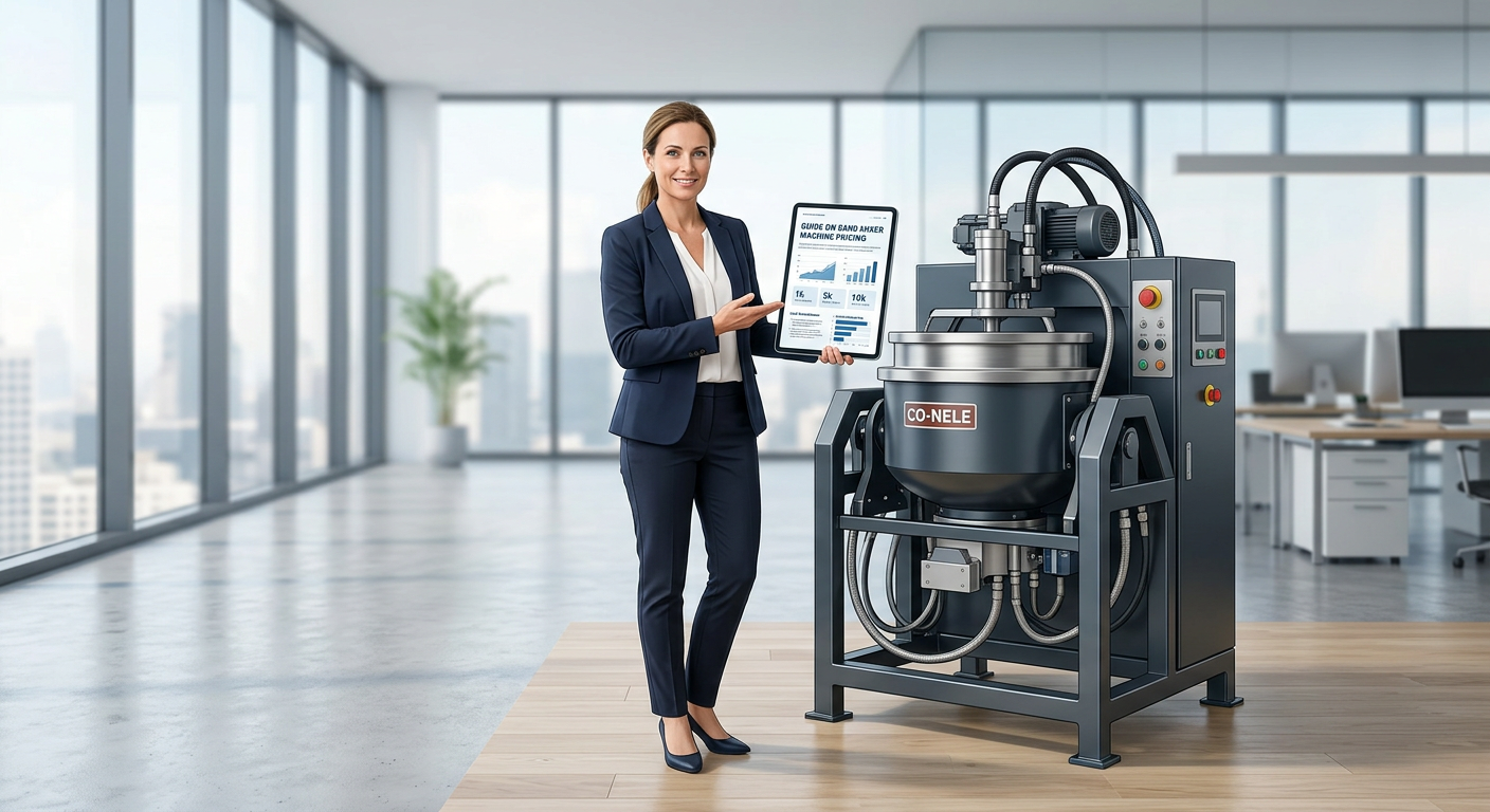 CO-NELE publie un guide sur la tarification des machines à mélanger le sable