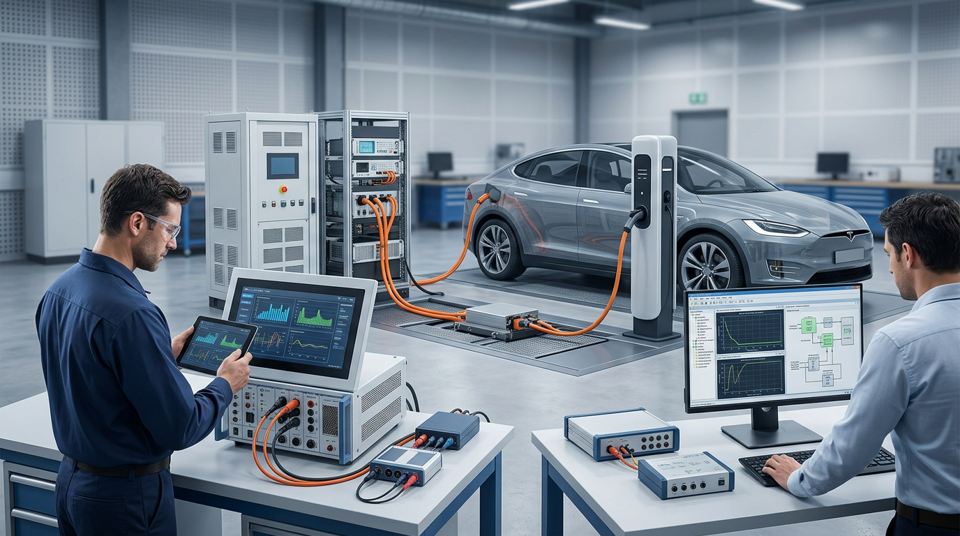 Comemso Electronics erweitert Testlösungen für E-Mobilität
