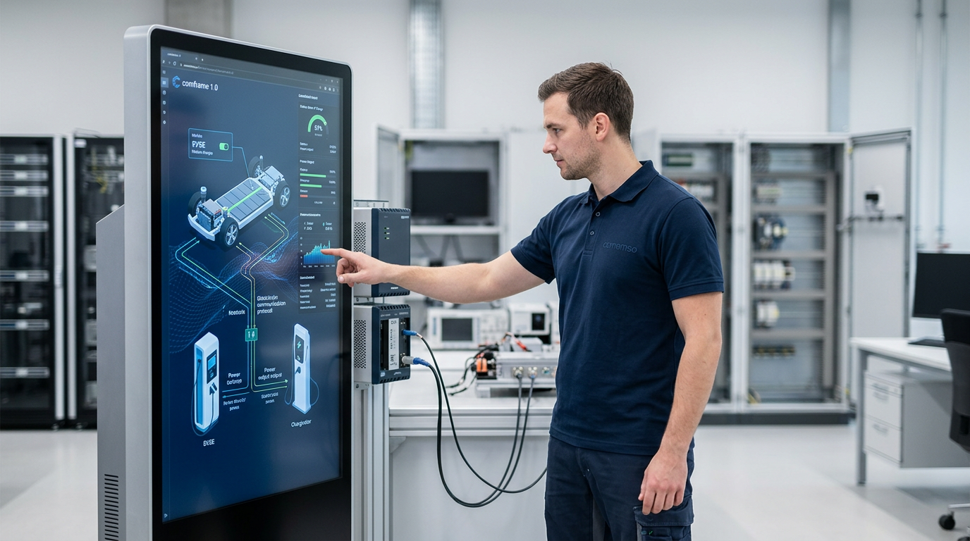comemso releases comframe 1.0 for EV and EVSE simulation