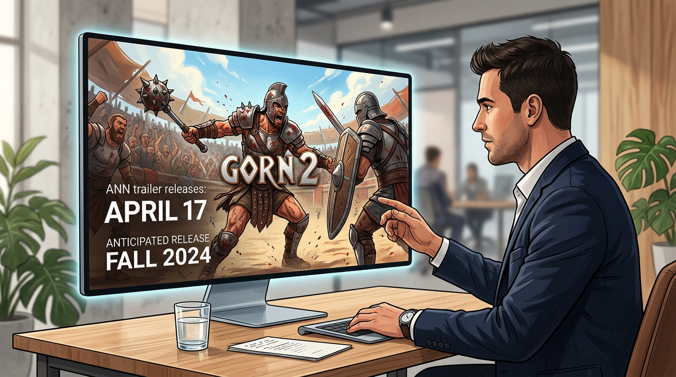 Cortopia Studios kündigt Trailer für GORN 2 an