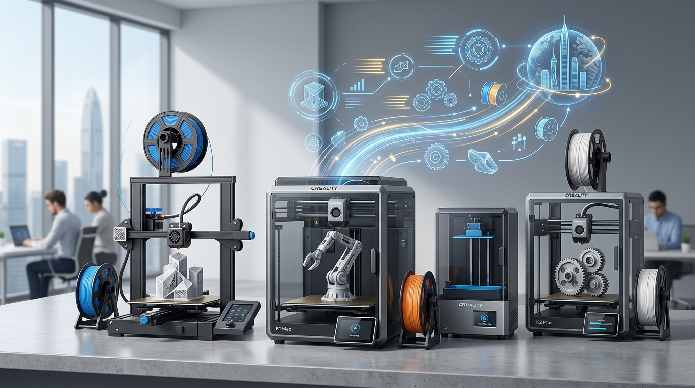 Creality erweitert 3D-Drucker-Angebot mit neuen Modellen