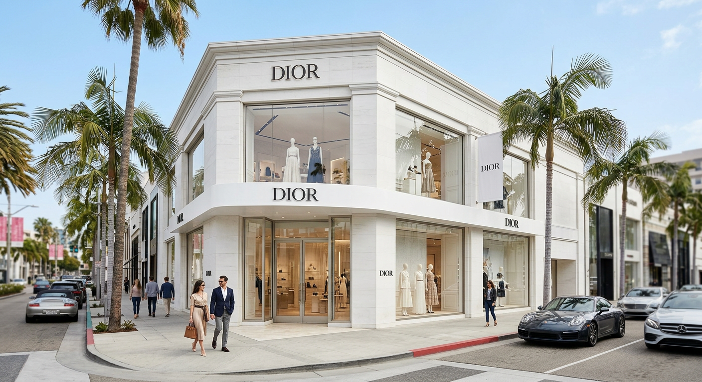 Dior eröffnet neues Flaggschiff in Beverly Hills