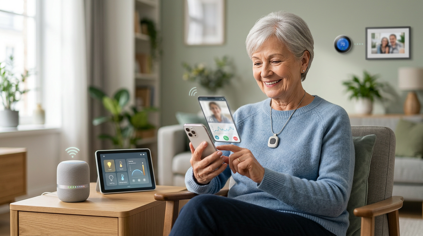 Doro Report: Smartphones and Smart Homes Enhance Senior Care