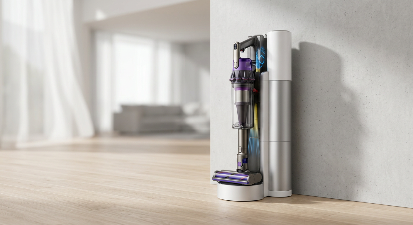 Dyson V10 Konical: Erster selbsterleerender Staubsauger vorgestellt