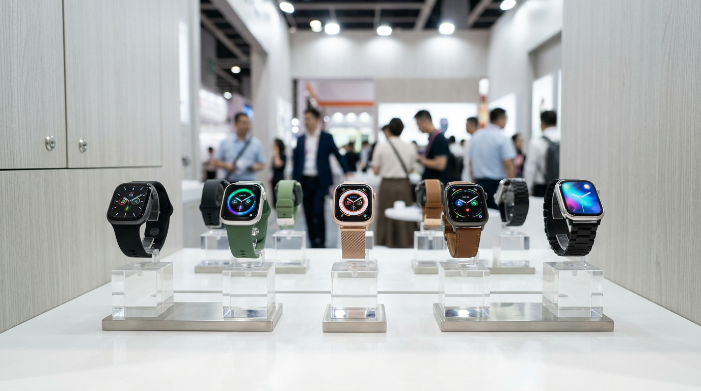 EELUCK présente ses montres connectées à la Foire de Canton