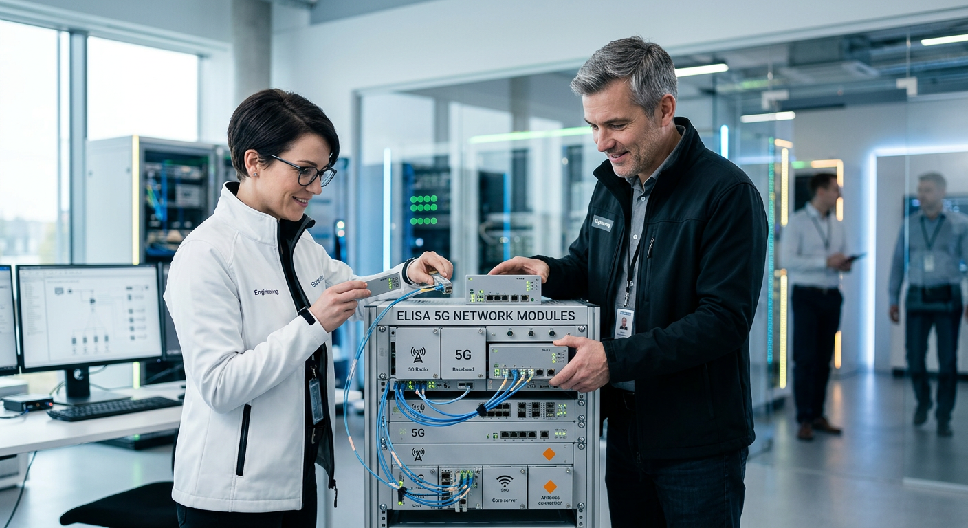 Elisa propose des blocs de construction de réseau 5G pour les entreprises