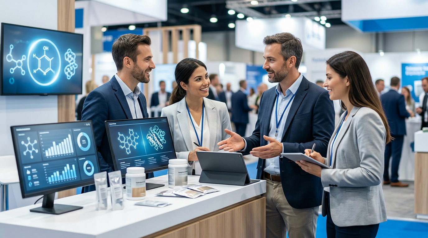 ESN och MORE Nutrition presenterade produktforskning på FIBO-mässan