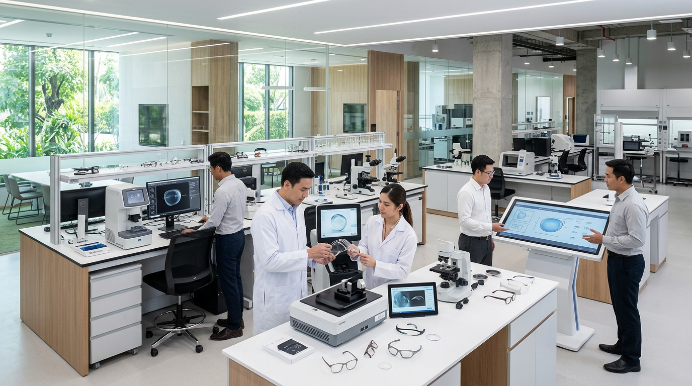EssilorLuxottica ouvre un nouveau centre R&D en Thaïlande