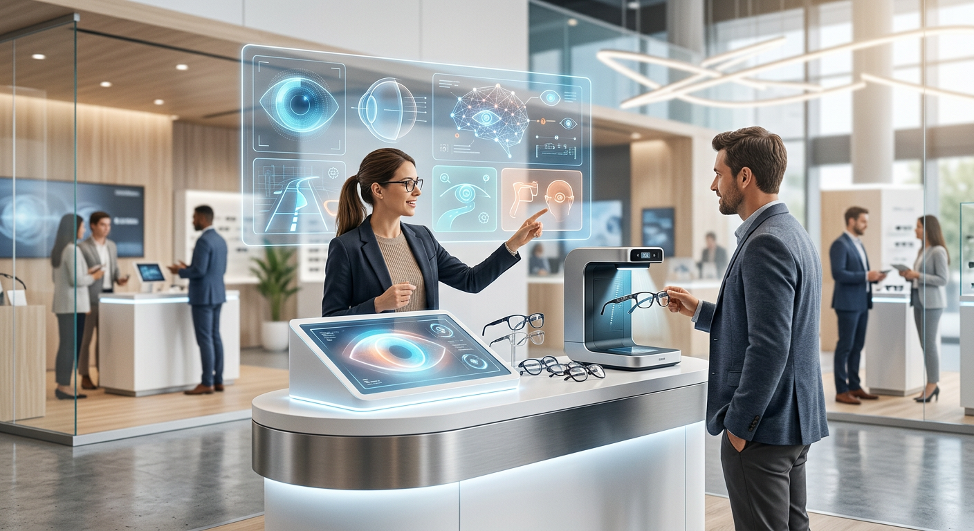 EssilorLuxottica a présenté des solutions d'optometrie d'avenir à la Vision Expo