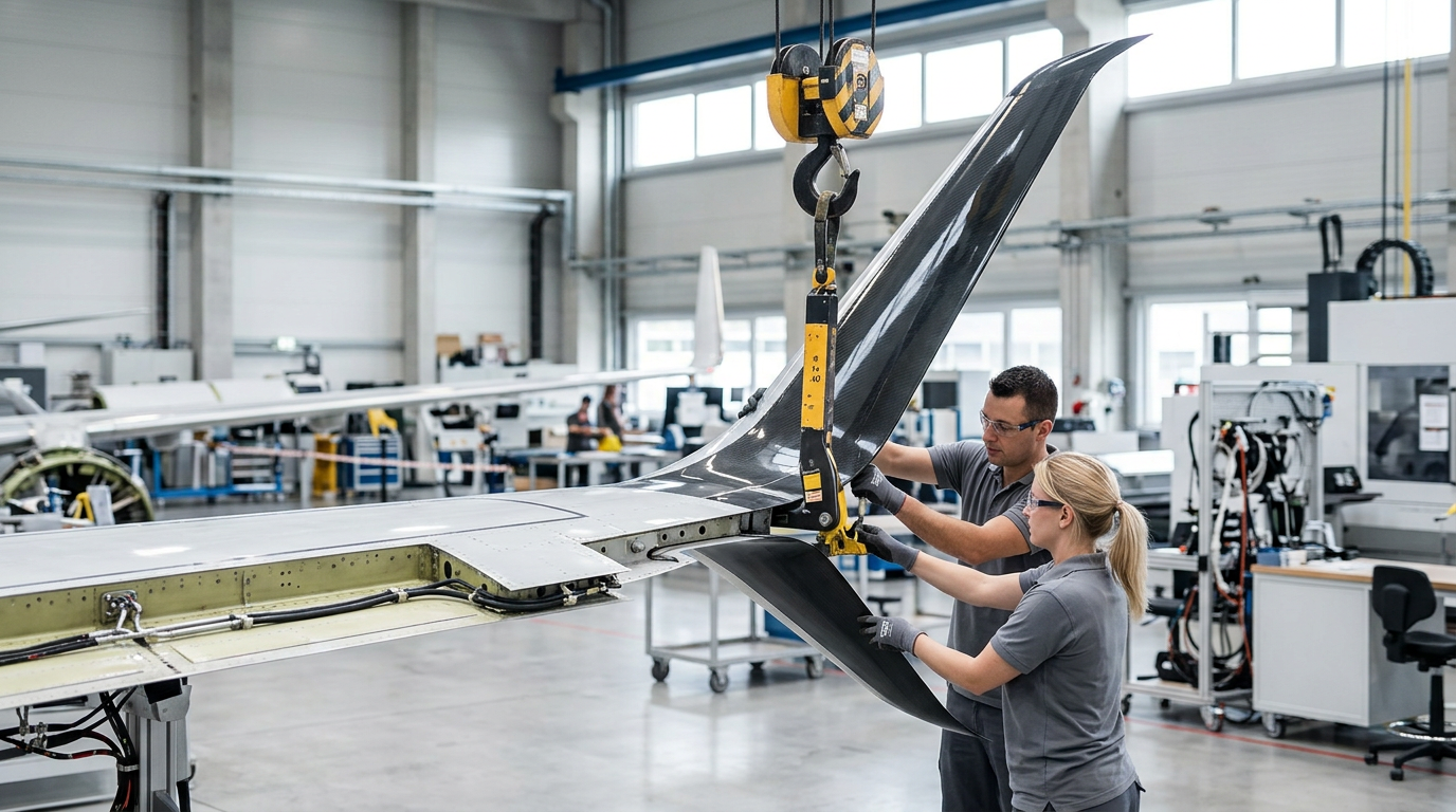 FACC fertigt Split Scimitar Winglets für Boeing 737NG