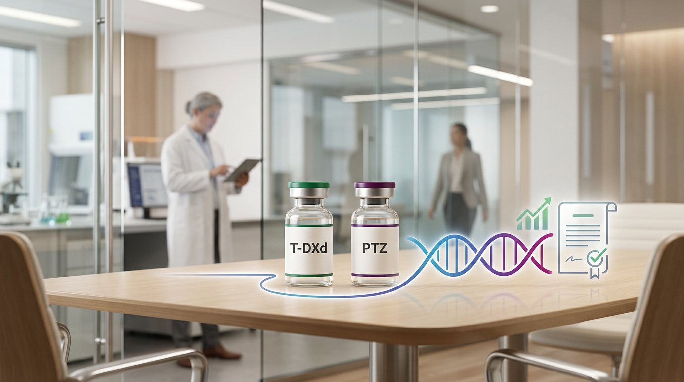 L'Enhertu plus le pertuzumab approuvés aux États-Unis pour la première ligne de traitement du cancer du sein HER2+