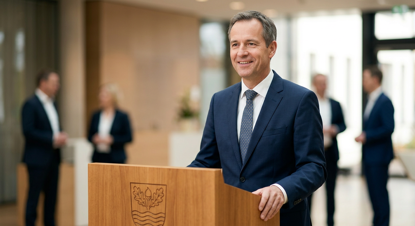 Felix Carl élu nouveau maire de Bad Bramstedt