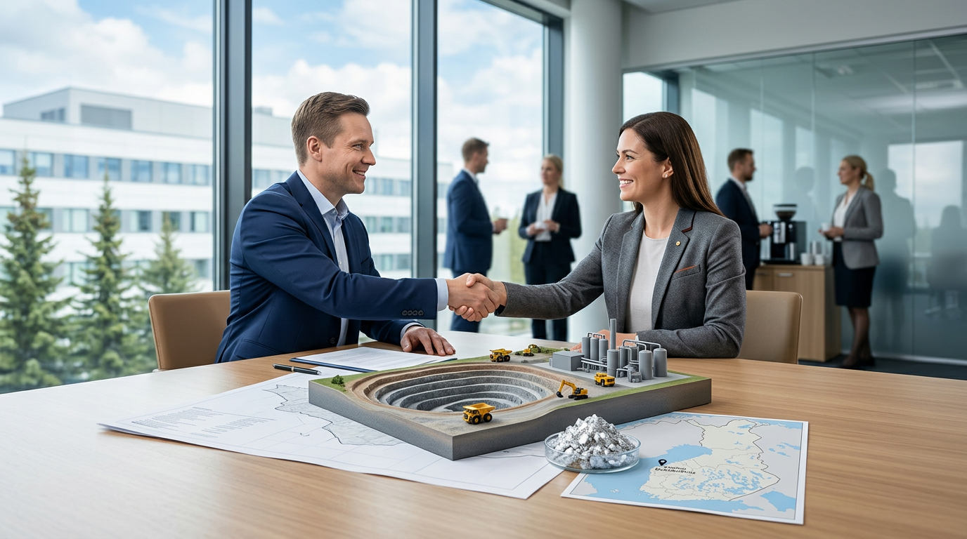 Finnish Minerals Group augmente sa participation dans le projet lithium Keliber