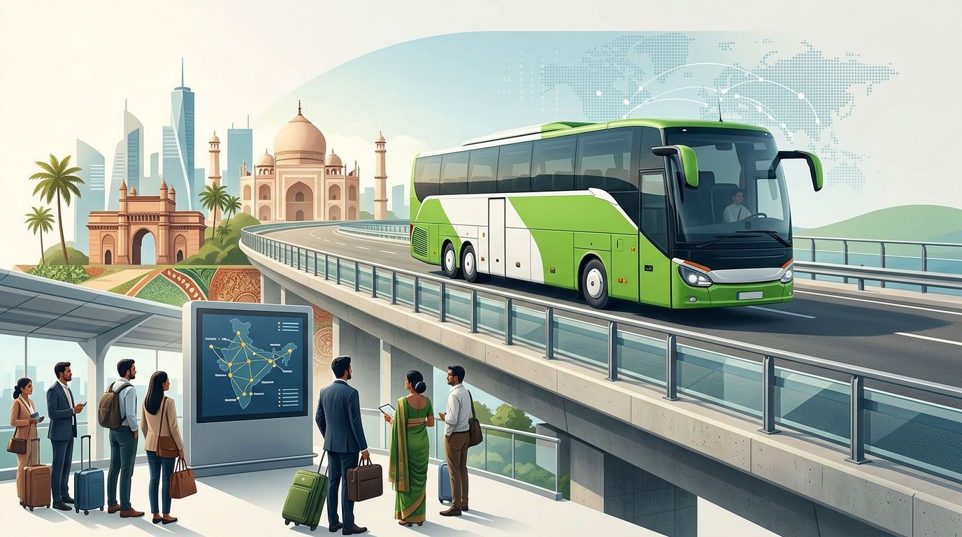 Flix lance ses services de bus en Inde