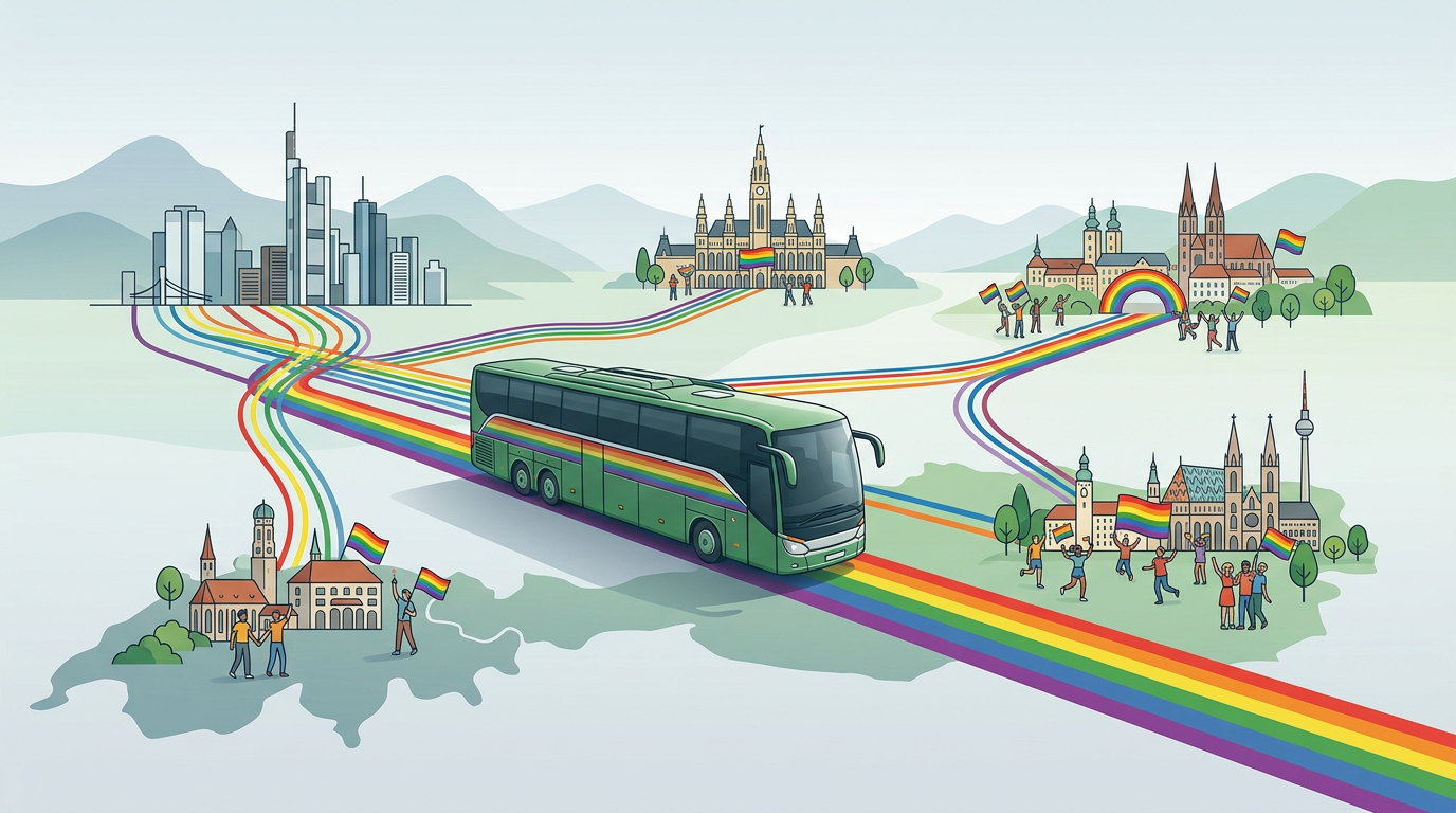 Flix Provides Travel Options to Pride Events in Germany, Austria, and Switzerland