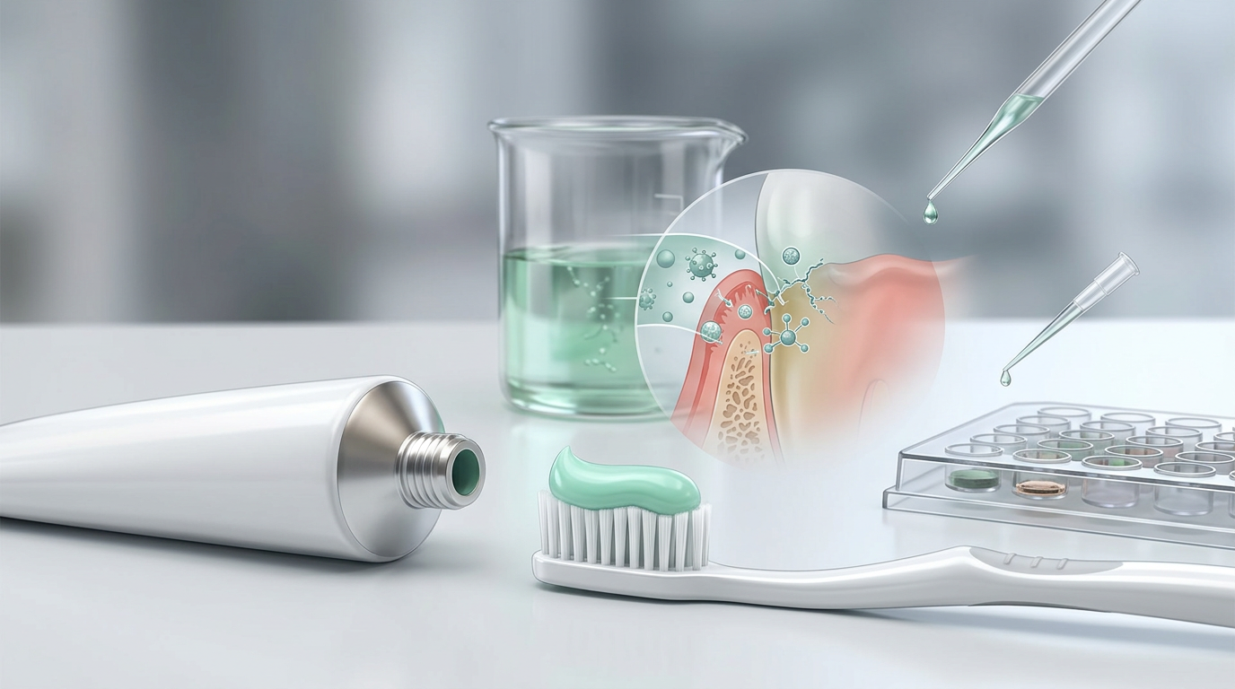 Une nouvelle pâte dentifrice conçue par Fraunhofer pour lutter contre la parodontite