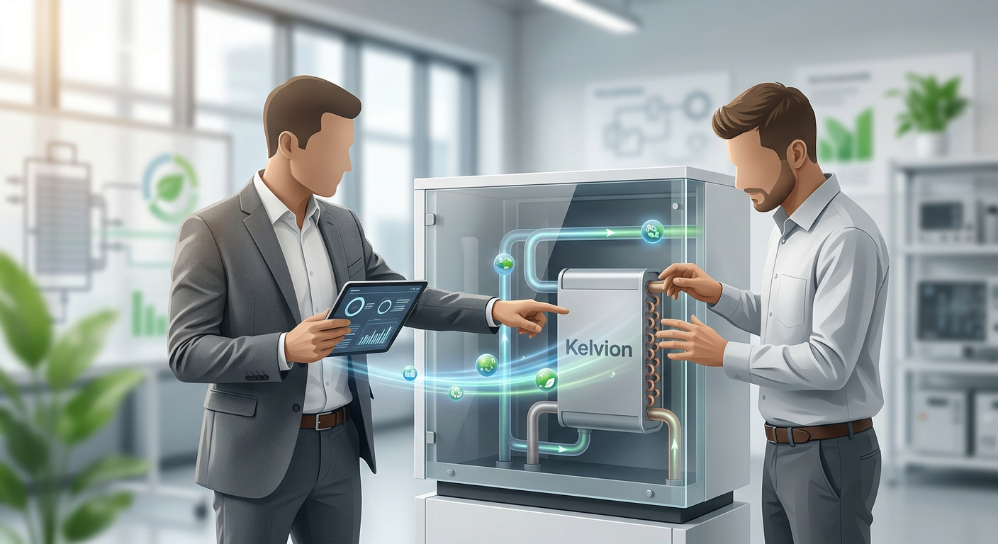 Fraunhofer ISE optimise la technologie des pompes à chaleur au propane avec un composant Kelvion