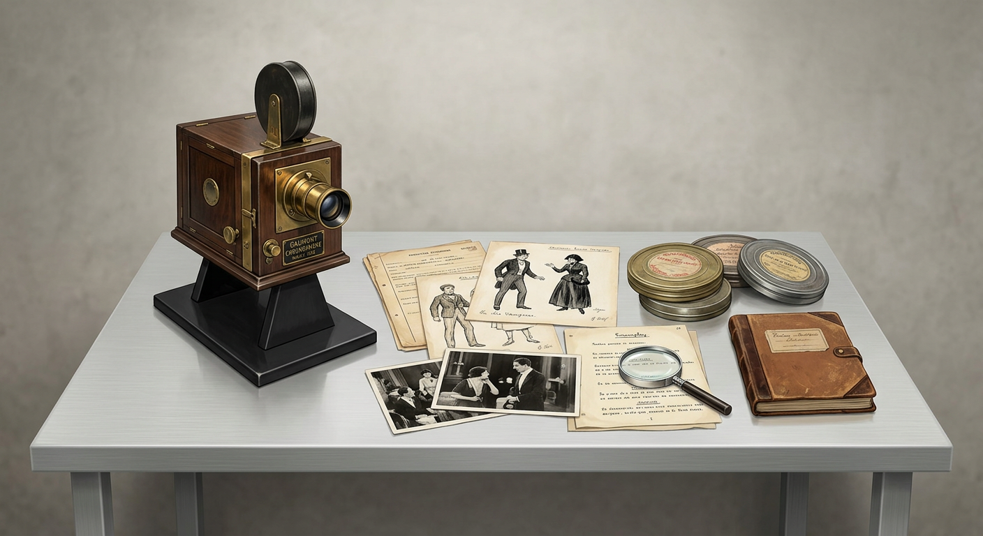 Gaumont erweitert Filmsammlung um historische Objekte