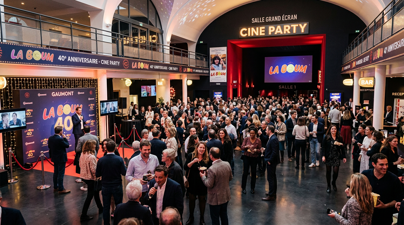 Gaumont célèbre les 40 ans de "La Boum" avec une soirée cinéma