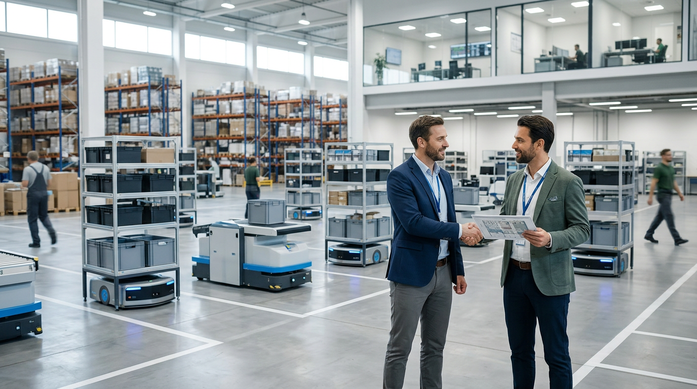 Geek+ und Körber gehen globale Partnerschaft für autonome mobile Roboter ein